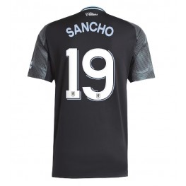 Aston Villa Jadon Sancho #19 Uit tenue 2025-26 Korte Mouw